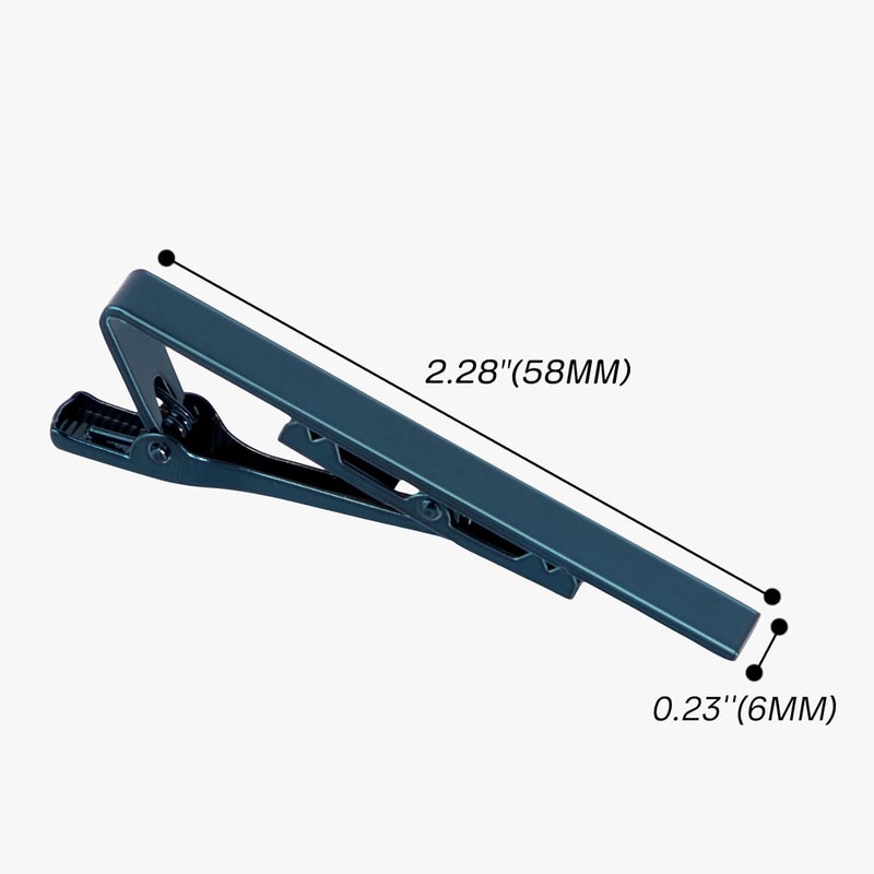 Roctee Tie Clips for Men, 3 Pack Men's Tie Clips Necktie Tie Bars Tie Pins for Men Accessories - Image 2